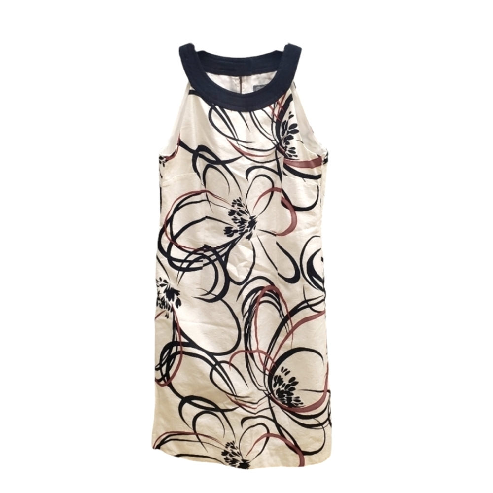ANN Taylor Sheath Dress Pencil Knee Length  EUC! Size 8